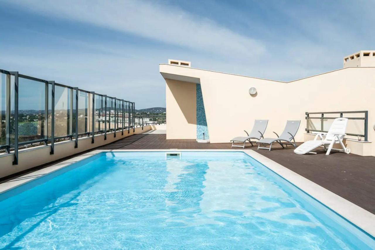 Oceanview Luxury Amazing Views And Pool Apartment Olhao Exterior photo